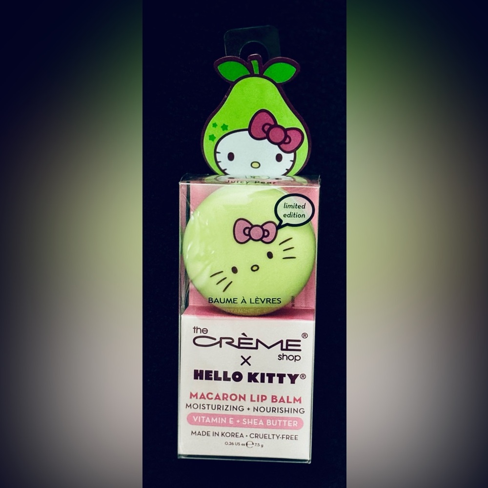 The Crème Shop x Hello Kitty Macaron Lip Balm - Hello Kitty